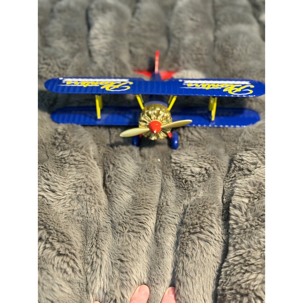 RARE Liberty Classic 1934 Planters Peanut Collectable Die Cast Stearman Bi-Plane